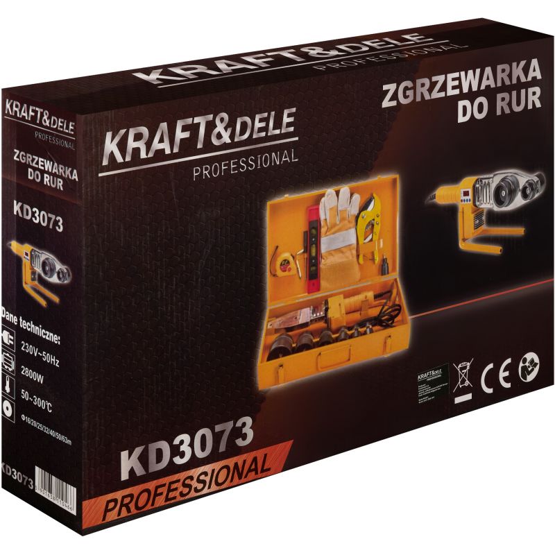 Zgrzewarka do rur 2800W LCD KD3073