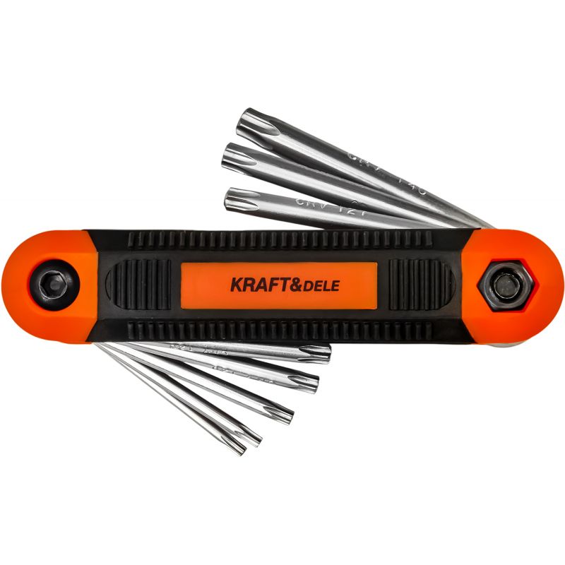 Zestaw imbusów składanych 8 el. torx KD11935