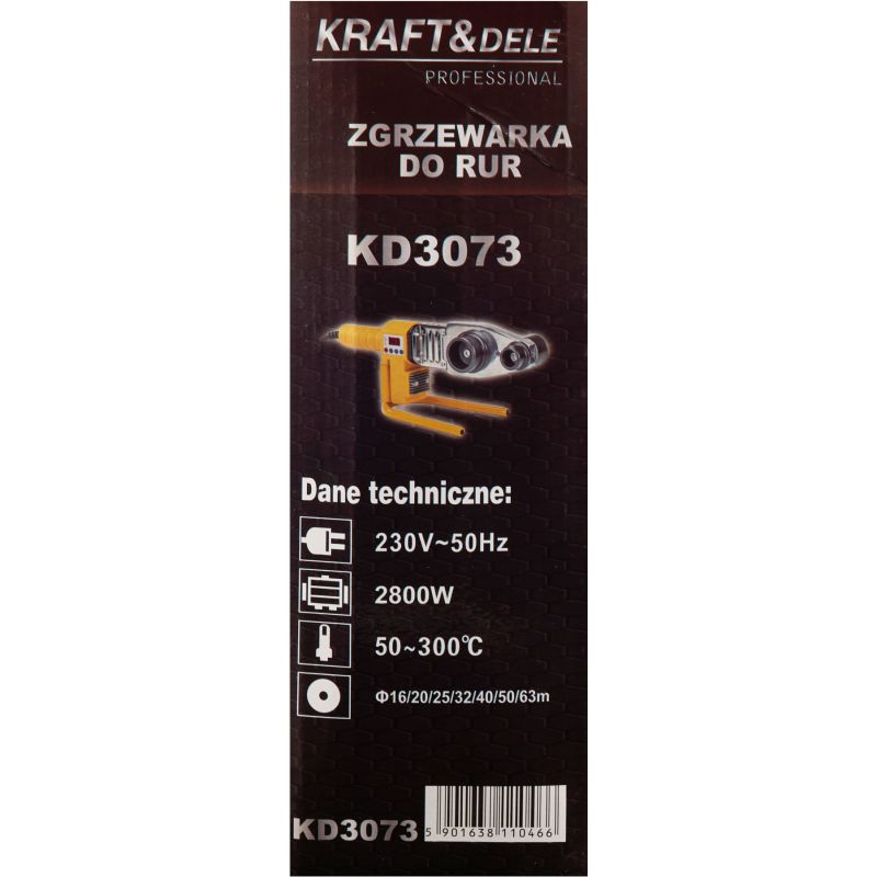 Zgrzewarka do rur 2800W LCD KD3073