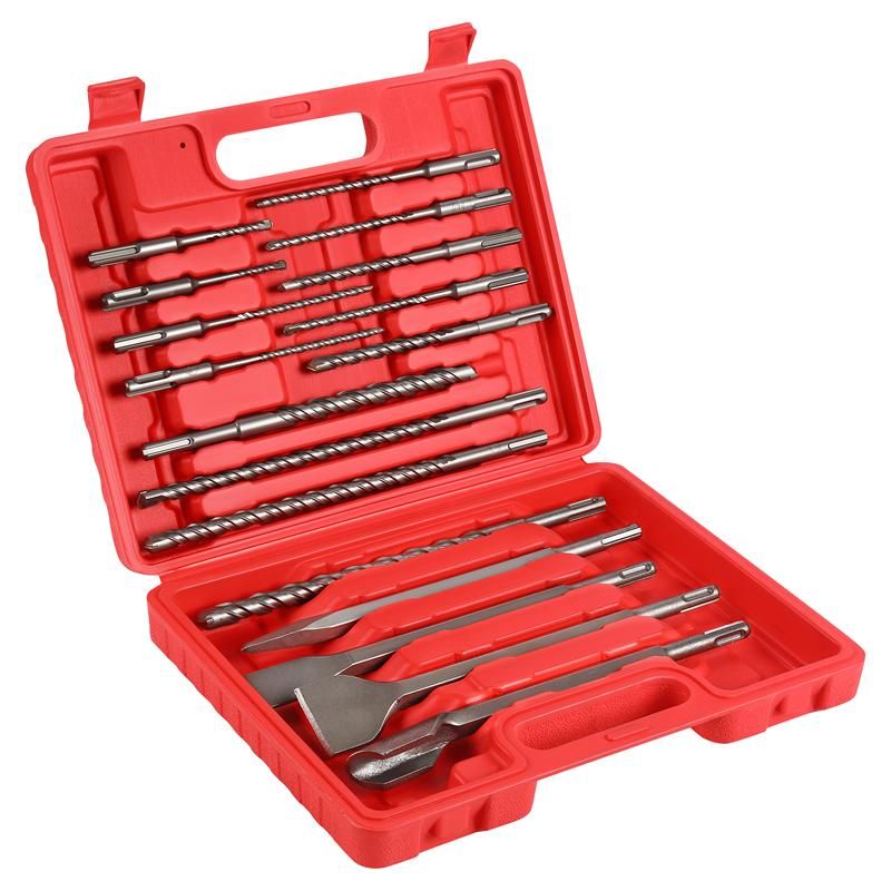 Zestaw wierteł i dłut 17 elementów sds+ KD10068