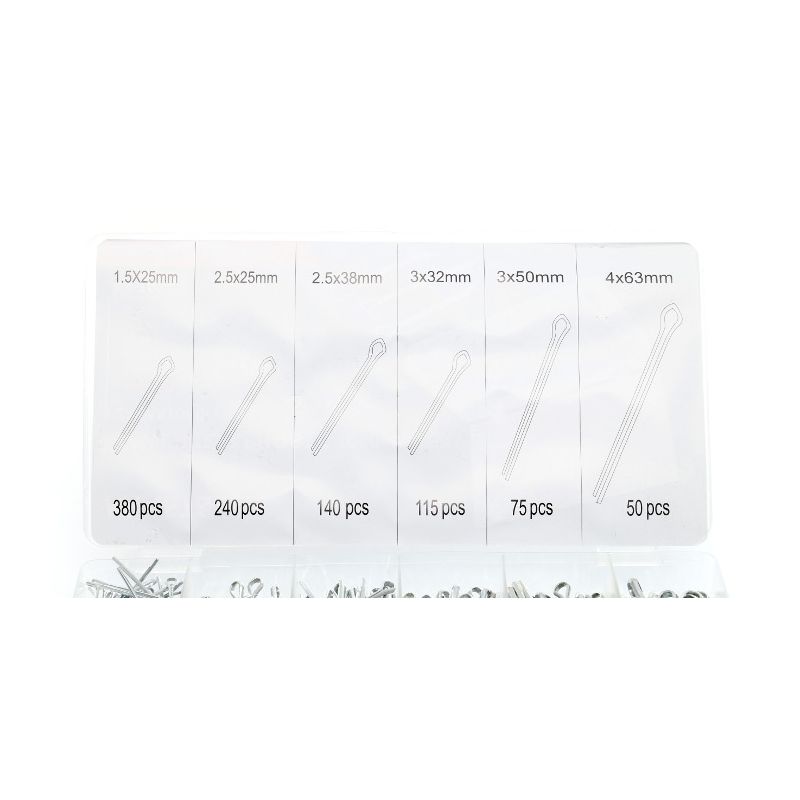 Zawleczki proste 1000 szt. KD10509