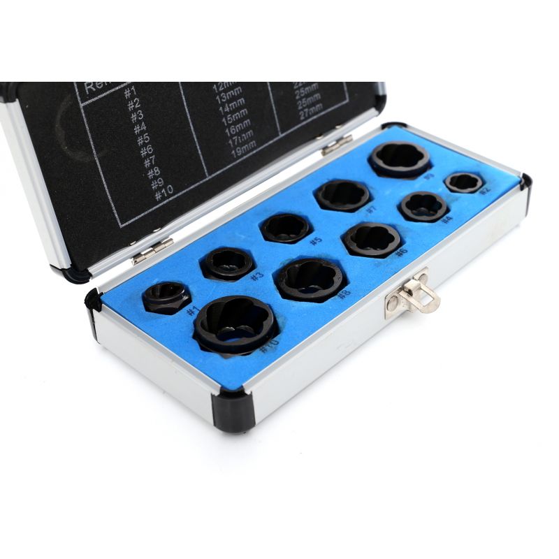 Wykrętaki do zerwanych śrub 10 szt. KD10269