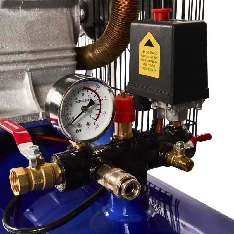 Olejový kompresor 300L, 2 valce, KD4061