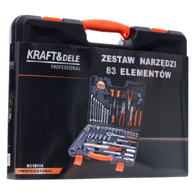 Zestaw narzędzi 83el. KD10464