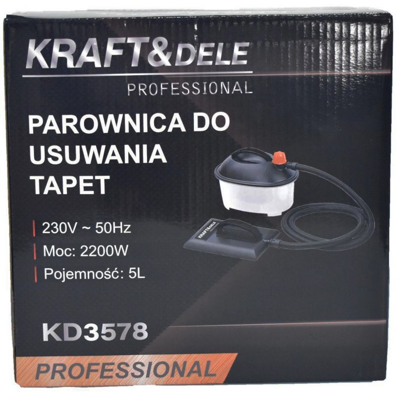 Naparovač na odstraňovanie tapiet 2200W 5L KD3578
