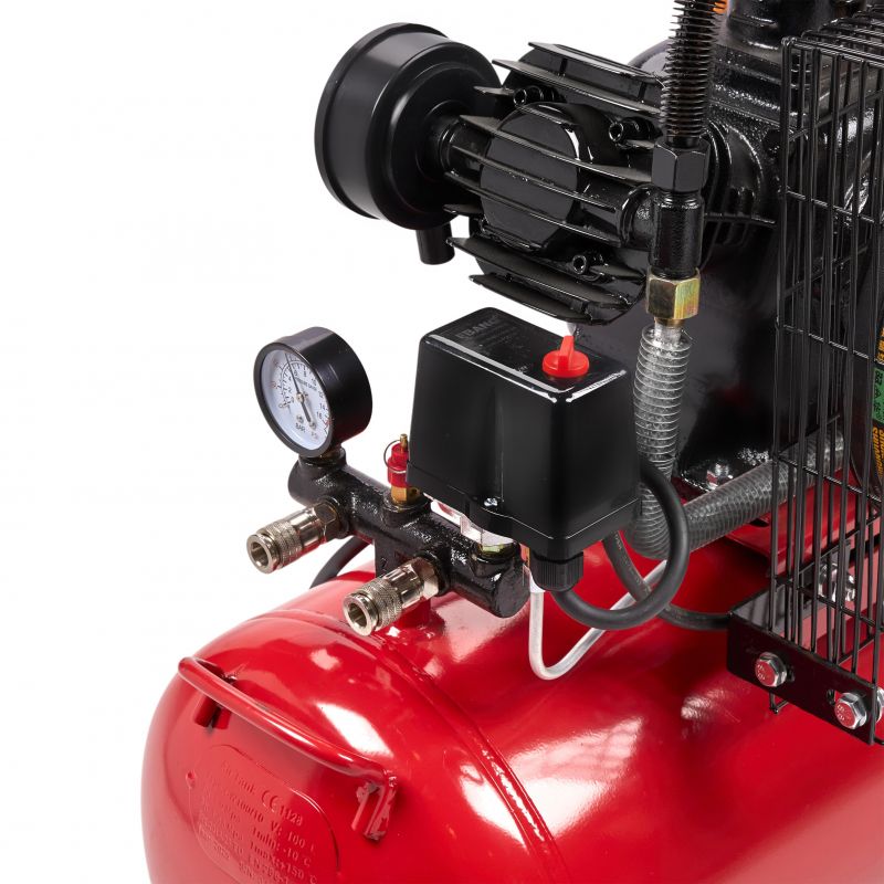 Kompresor olejowy 100L 3 Tłoki KD1477 + Seperator