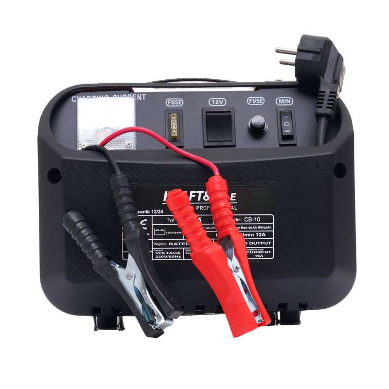 Prostownik samochodowy 12V 24V 10A 60Ah KD1905