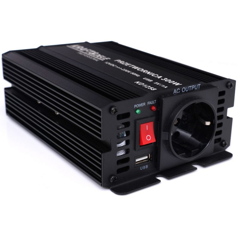 Przetwornica 12V na 230V 300W / 600W skorygowana sinusoida KD1258
