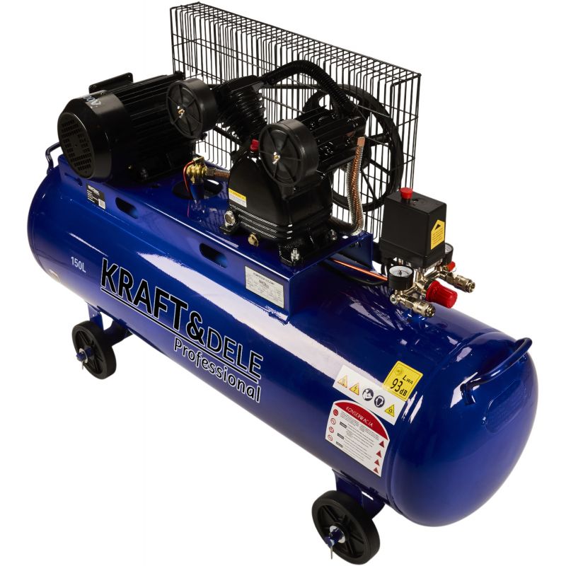 Olejový kompresor 150L 2 valce KD4060