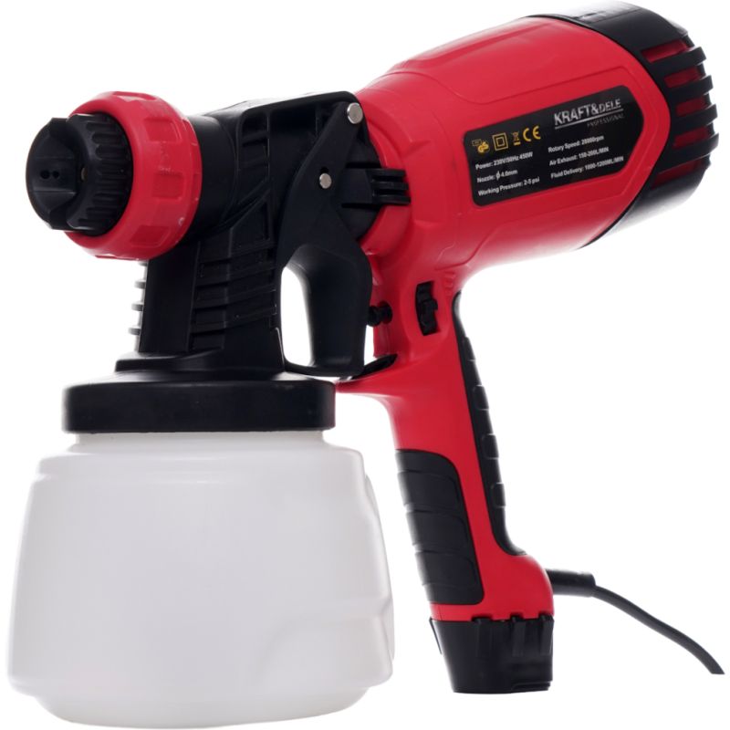 Pistolet natryskowy 450W 1000ml KD1655