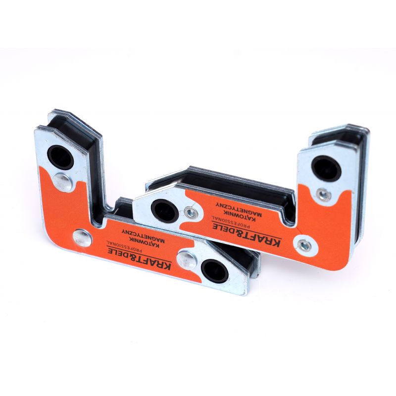 Zestaw magnetycznych kątowników spawalniczych 2szt. KD1895