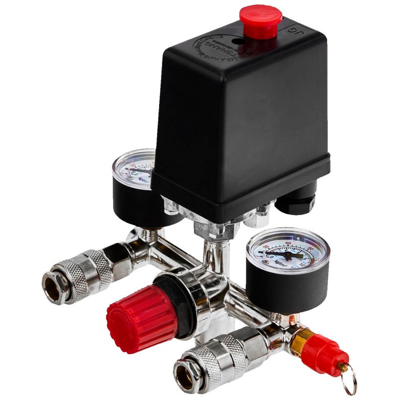 Tlakový spínač pre kompresor, 8 barov, 230 V, KD11270