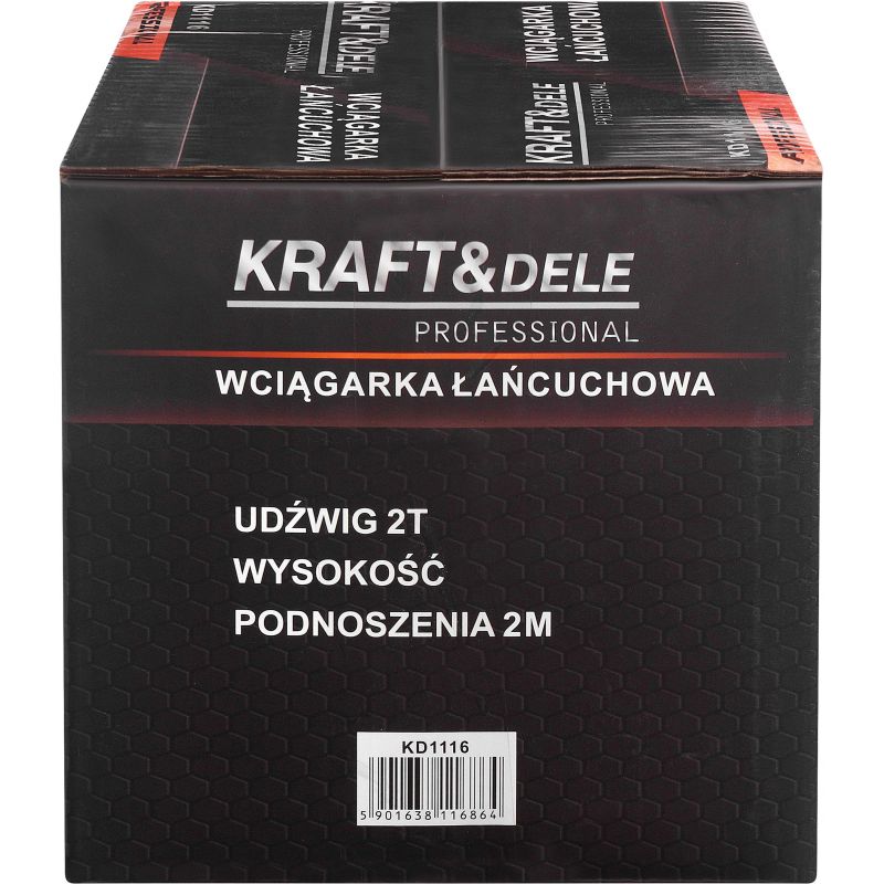 Wyciągarka łańcuchowa warsztatowa 2T 2M KD1116