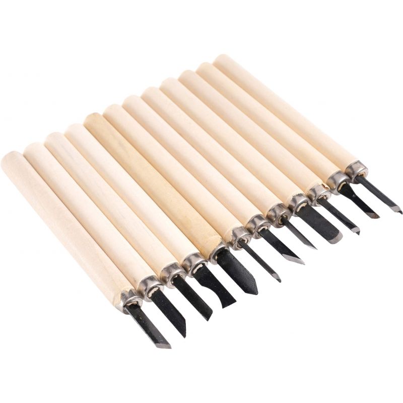 Sada 12 rezbárskych dlát. KD11774