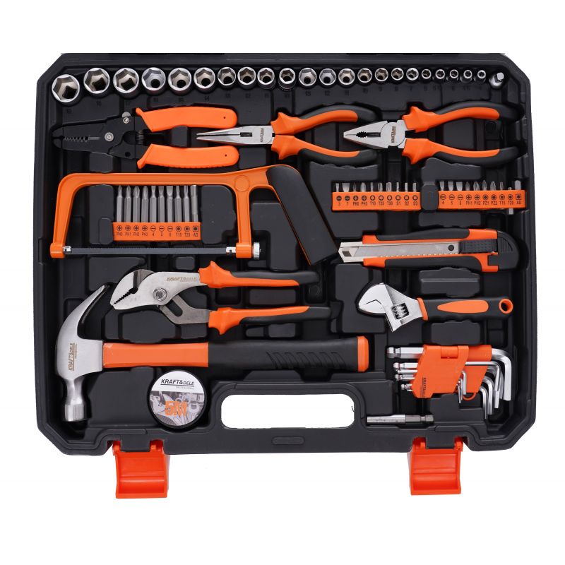 Zestaw narzędzi 168el. KD10837