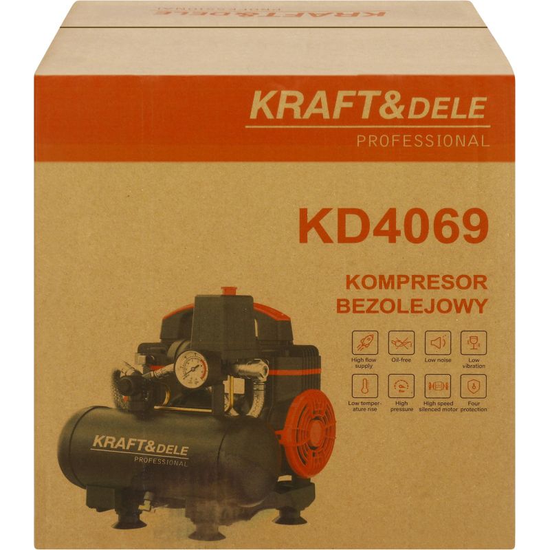Kompresor bezolejowy 950W 5L KD4069