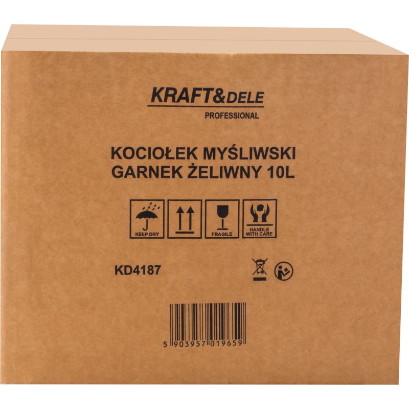 Lovecký kotol / liatinový kotol 10L KD4187