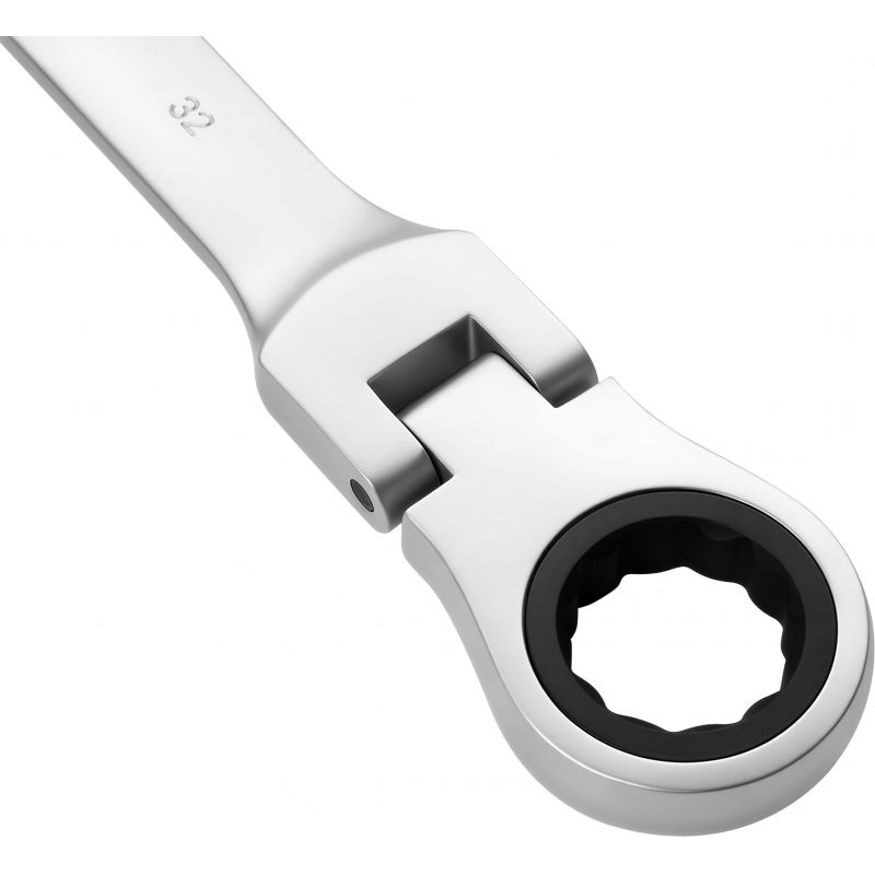 Klucze płasko-oczkowe z grzechotką łamane 6-32 22el. KD11053