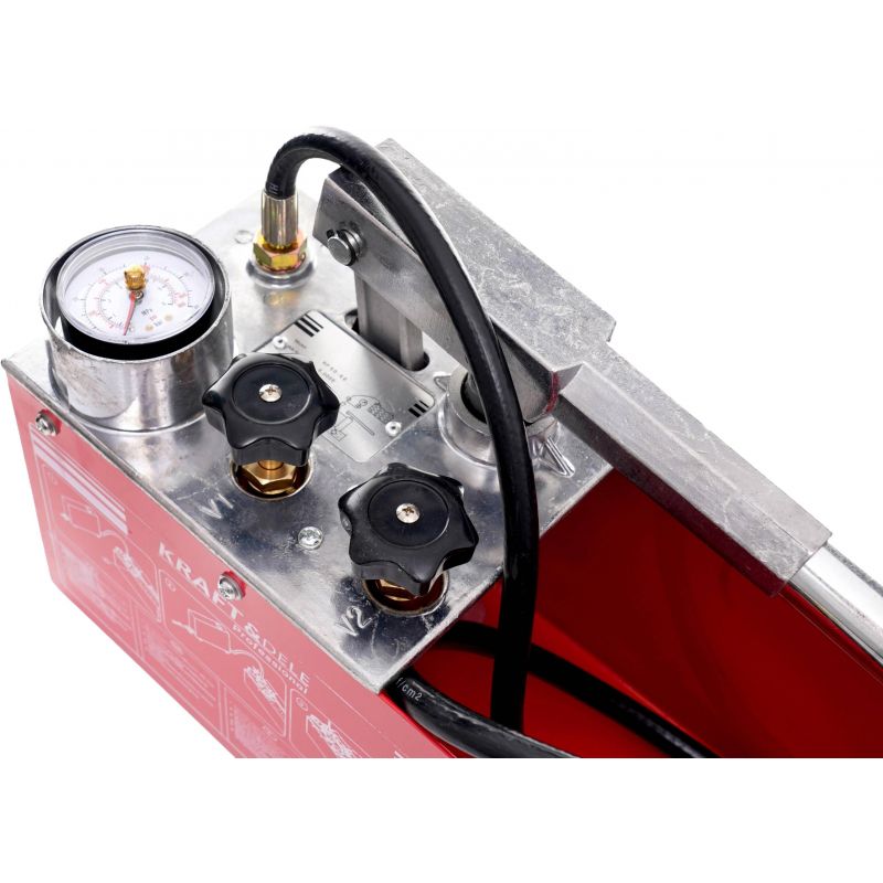 Pompa kontrolna do prób ciśnieniowych 0-50kg / 45ml / 12L KD10478