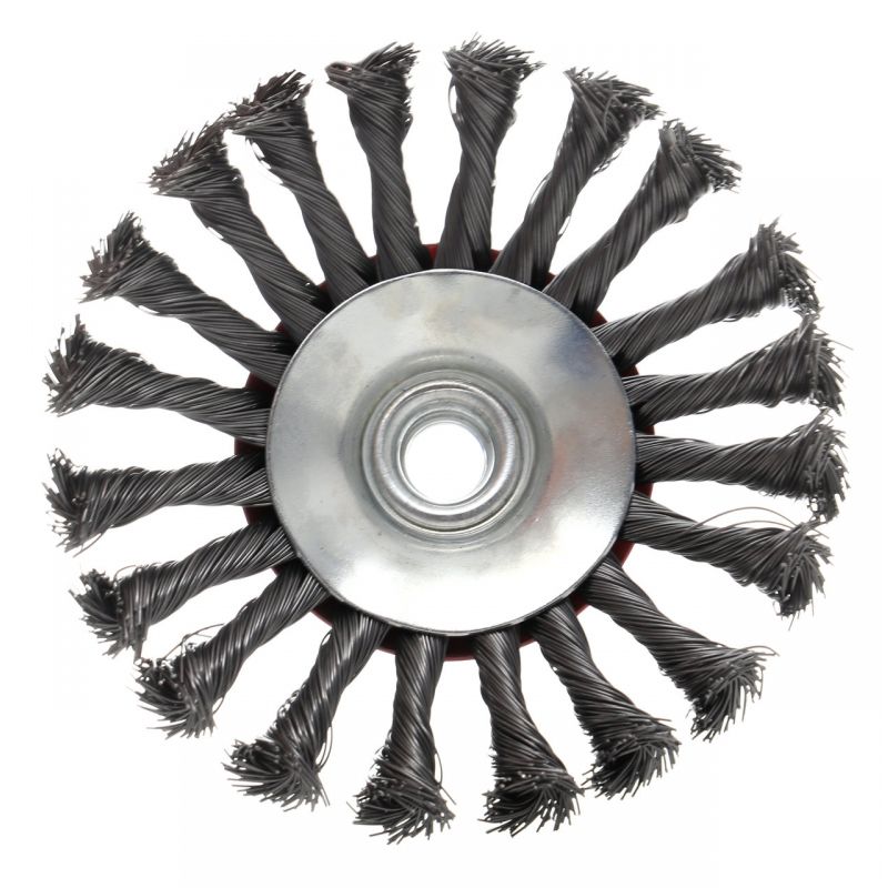 Szczotka obrotowa boczna pleciona KD10985