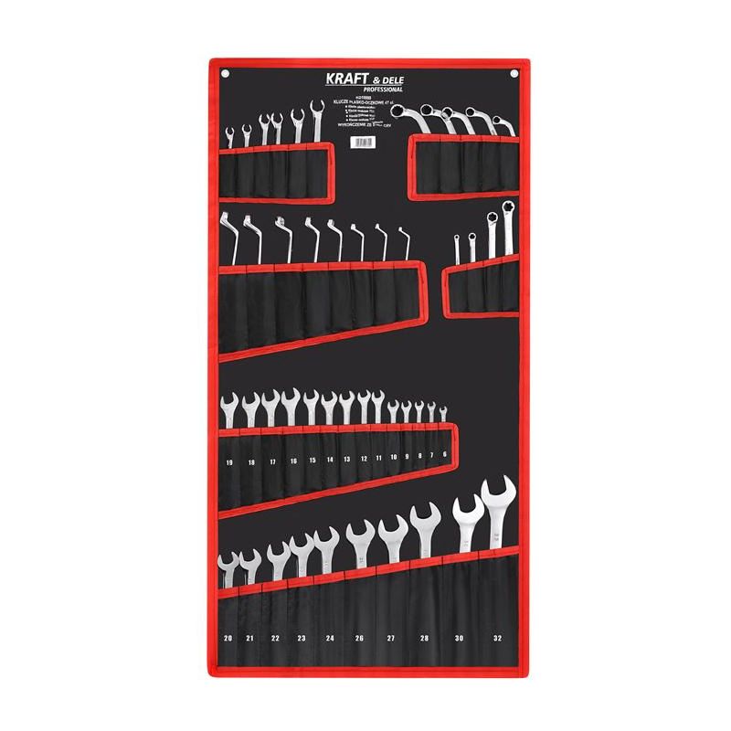 Klucze płasko-oczkowe 12el. KD11301