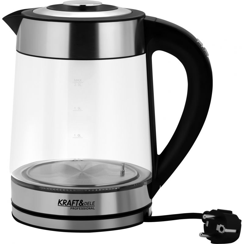 Elektrická kanvica, 2500 W, 2 l, s reguláciou teploty, model KD4119