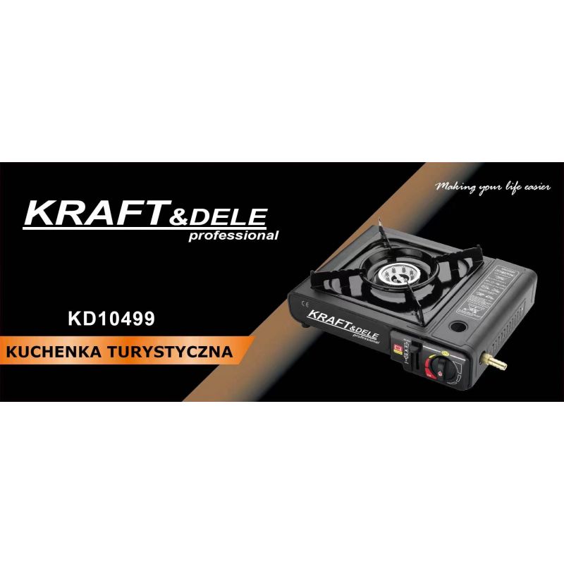 Kuchenka turystyczna - gazowa 2200W KD10499