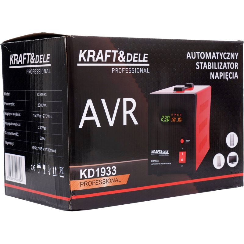 Stabilizator napięcia AVR 2000VA 230V KD1933