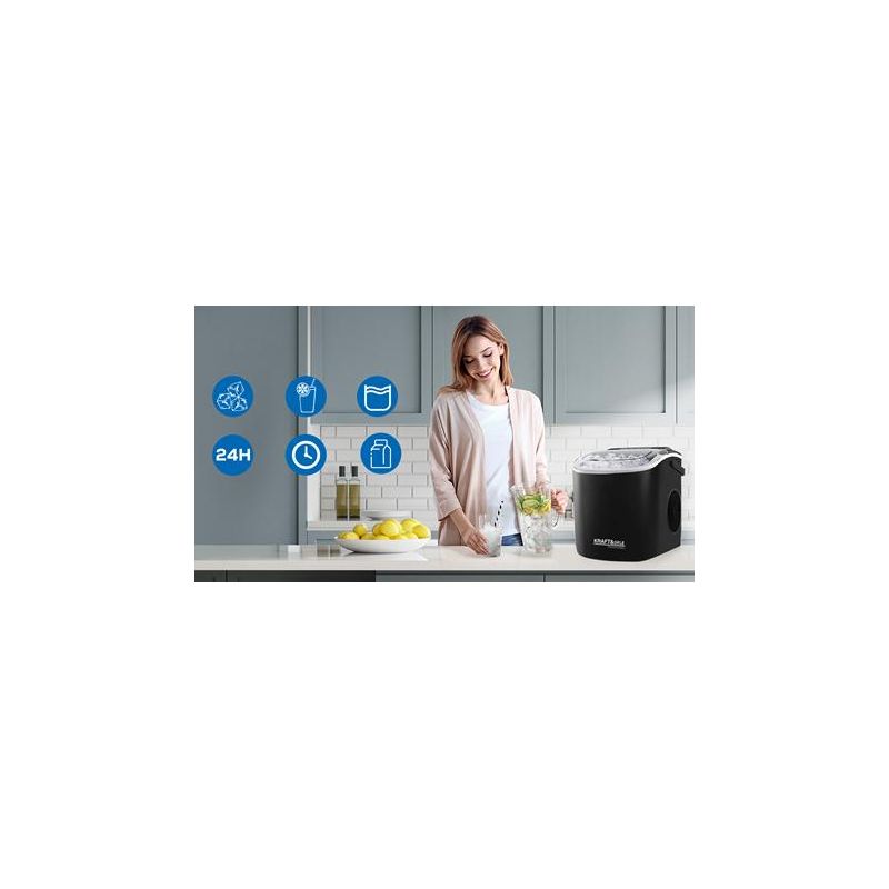 Prístroj na výrobu ľadu, kapacita 12 kg/24 h, výkon 120 W, objem 1,2 l, model KD4124