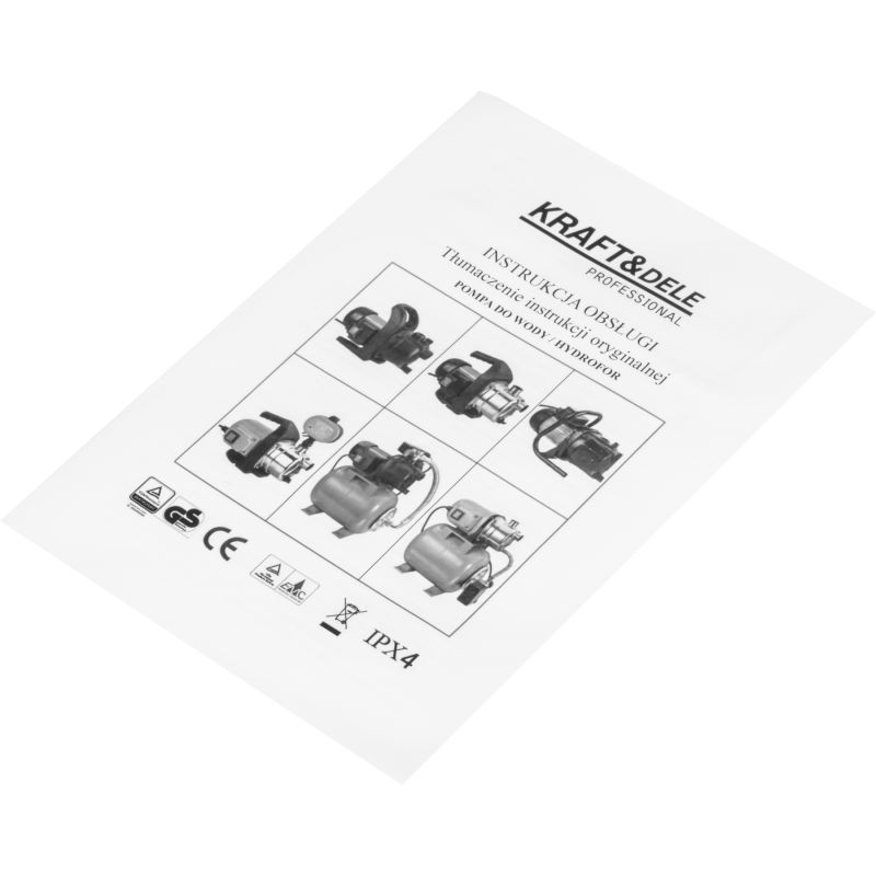 Pompa do wody hydroforowa 24L 1400W 4800L/h KD5273