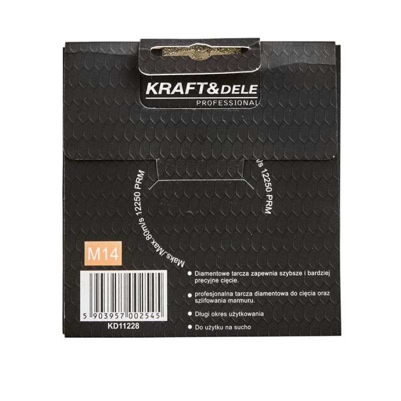 Tarcza diamentowa do fazowania,szlifowania płytek KD11228