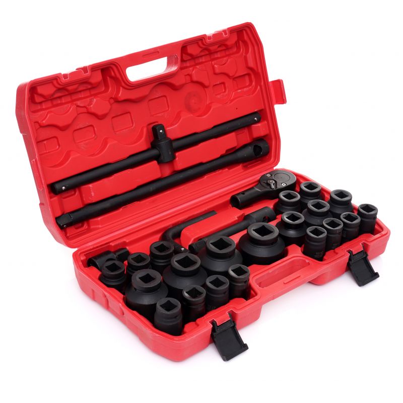 Nasadki udarowe 3/4" 6 kątne 26 szt. KD11758