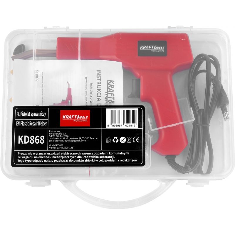 Spawarka do plastiku 100W KD868