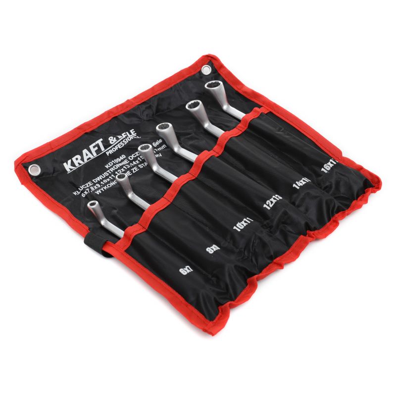 Klucze dwustronnie-oczkowe 6el. KD10940