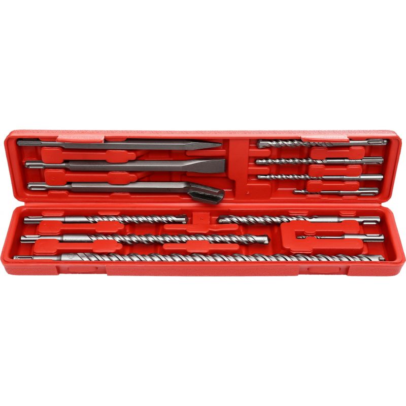 Zestaw 9 wierteł S4 + 3 dłuta SDS+ KD10206