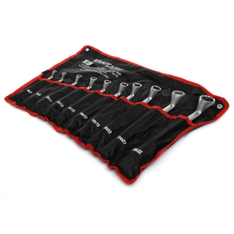 Klucze dwustronnie-oczkowe 10el. KD10941