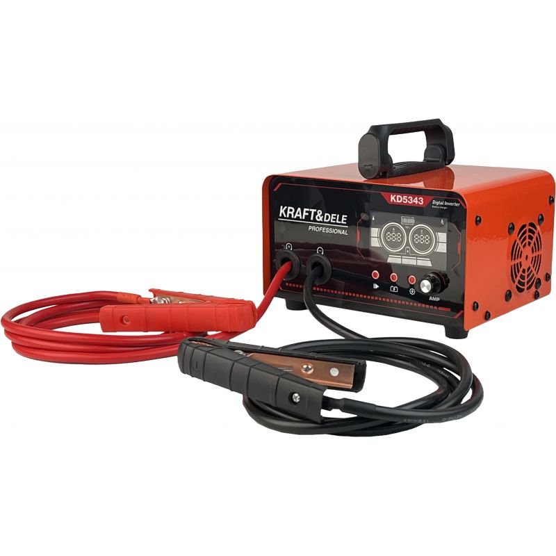 Prostownik z rozruchem 12/24V 50-400Ah 30A rozruch 200A KD5343