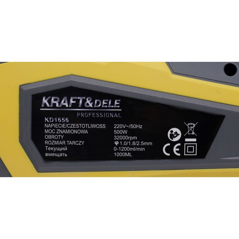 Pistolet natryskowy 500W 1000ml KD1656