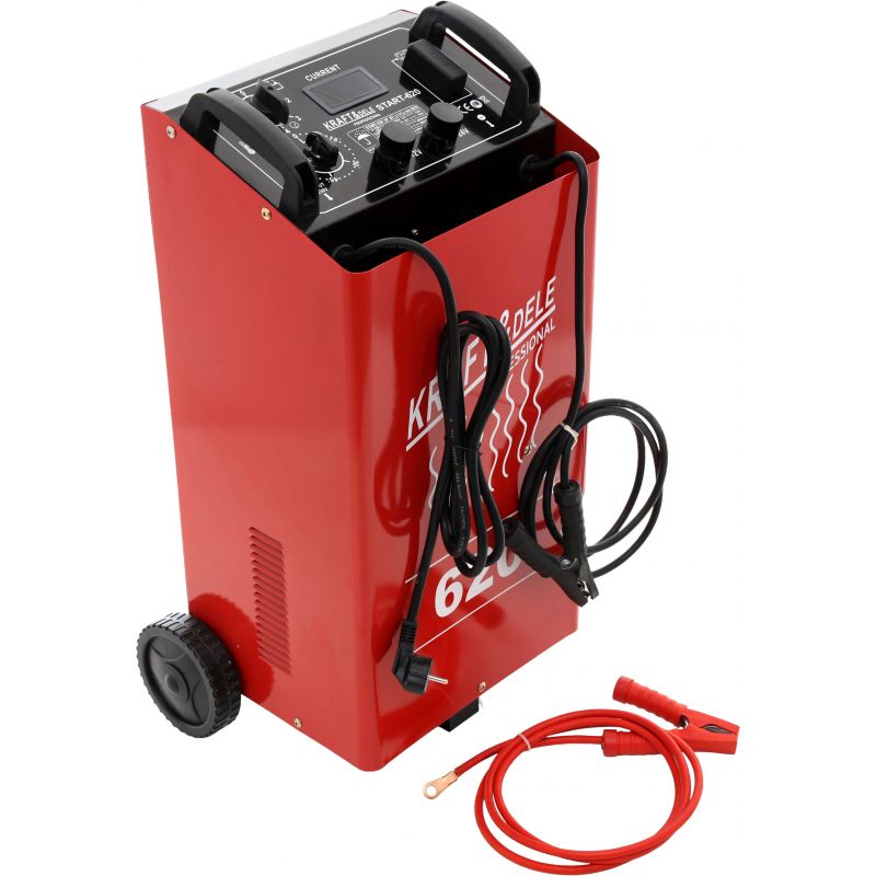 Prostownik z rozruchem LCD 250A 12/24V KD1915
