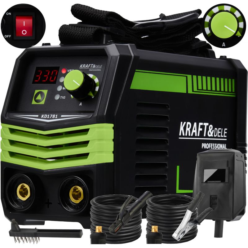 Spawarka inwertorowa 330A MMA TIG LIFT VRD KD1781