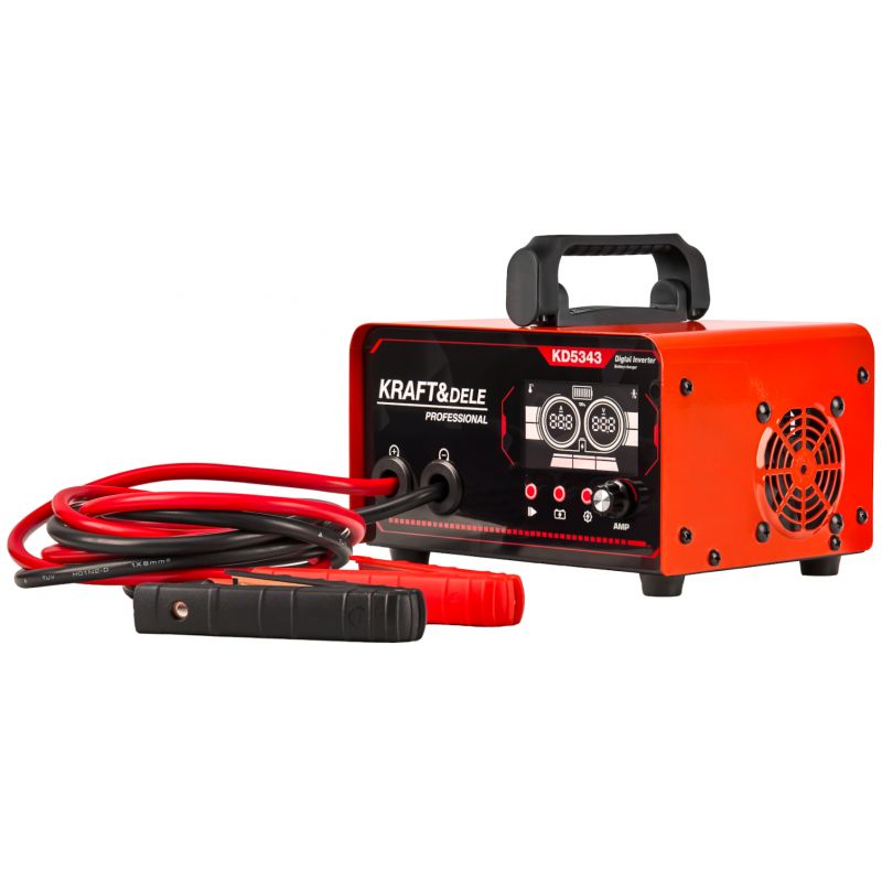 Prostownik z rozruchem 12/24V 50-400Ah 30A rozruch 200A KD5343