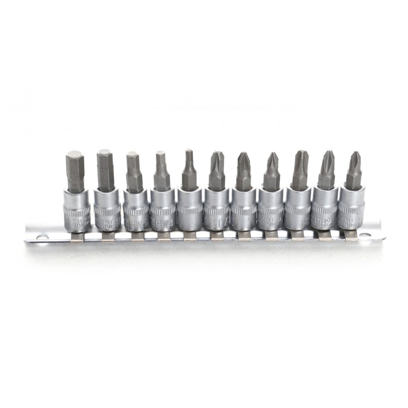 Zestaw Bitów 1/4" 11cz. KD10240