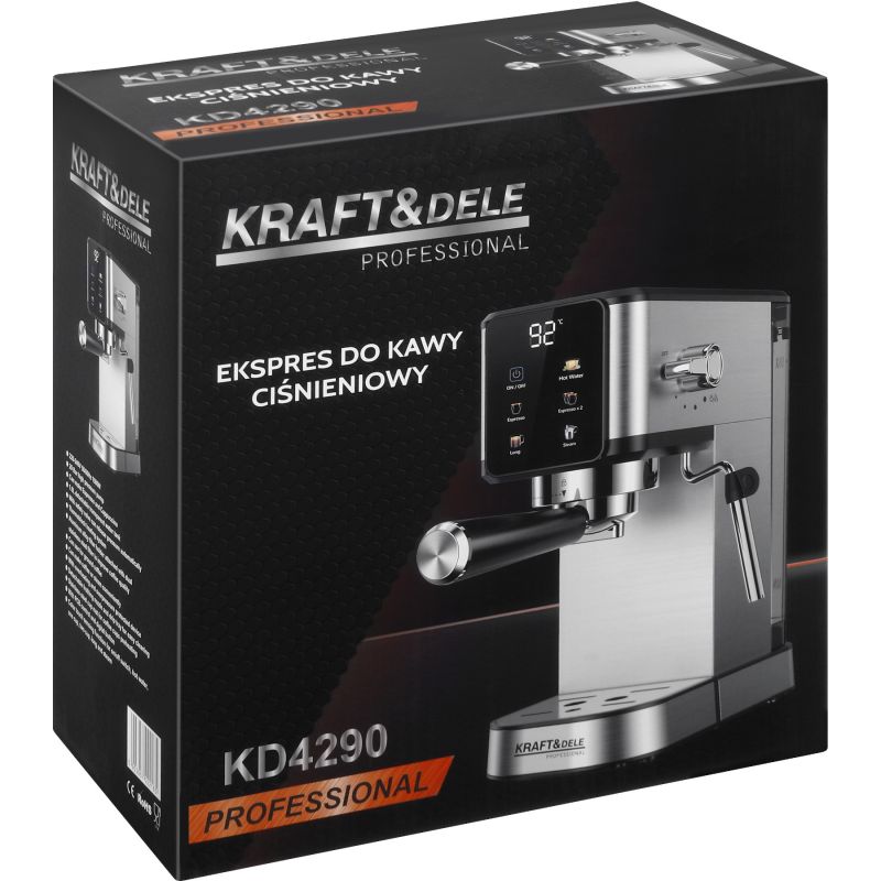 Ekspres do kawy ciśnieniowy 1500W KD4290