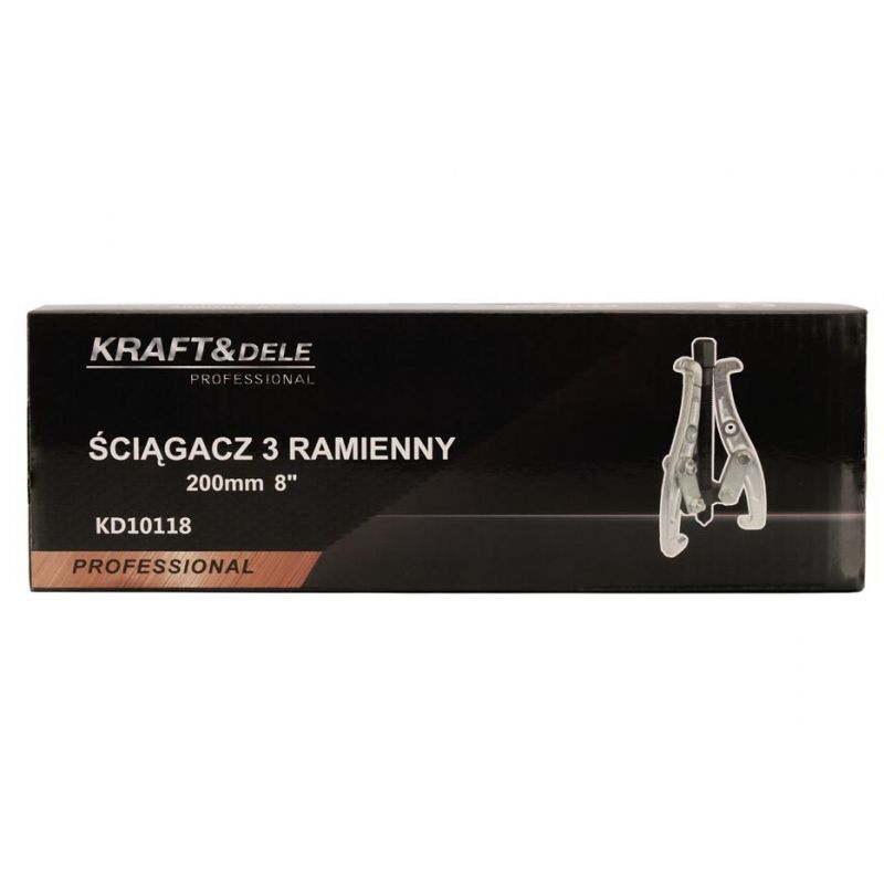 Ściągacz 3-ramienny 8" 200mm KD10118