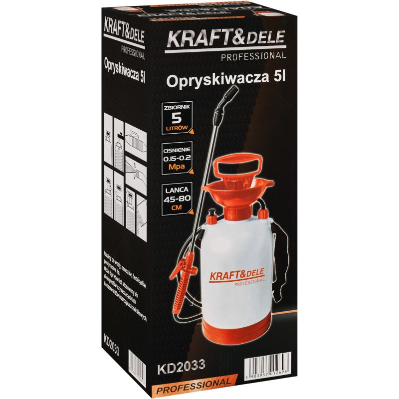 Opryskiwacz ciśnieniowy 5L KD2033