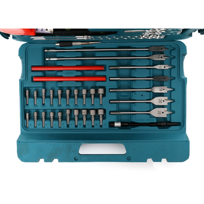 Wiertła, bity, nasadki Zestaw 217 el. KD990