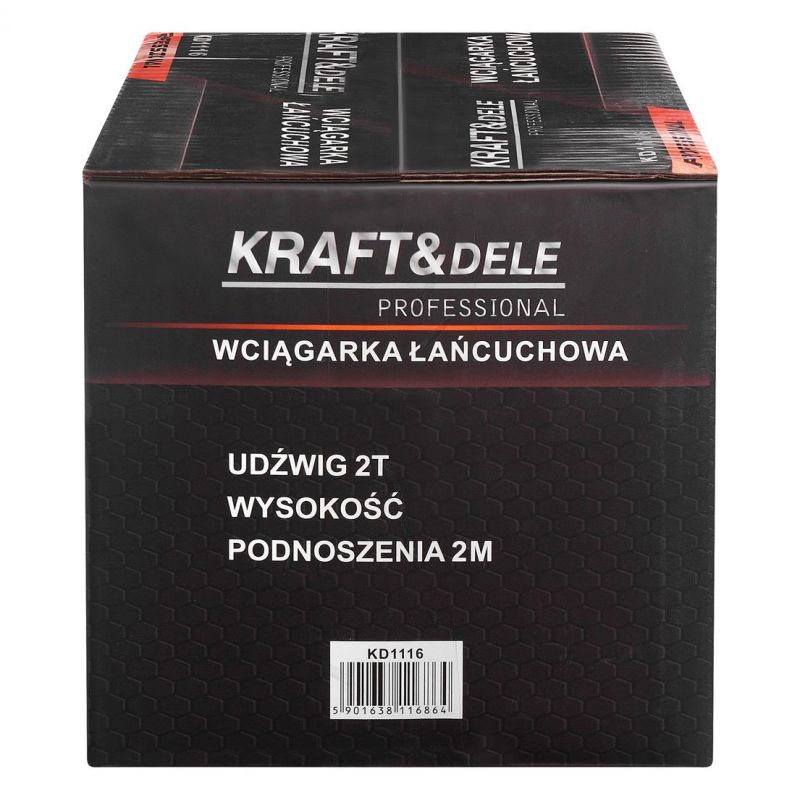 Wyciągarka łańcuchowa warsztatowa 2T 2M KD1116