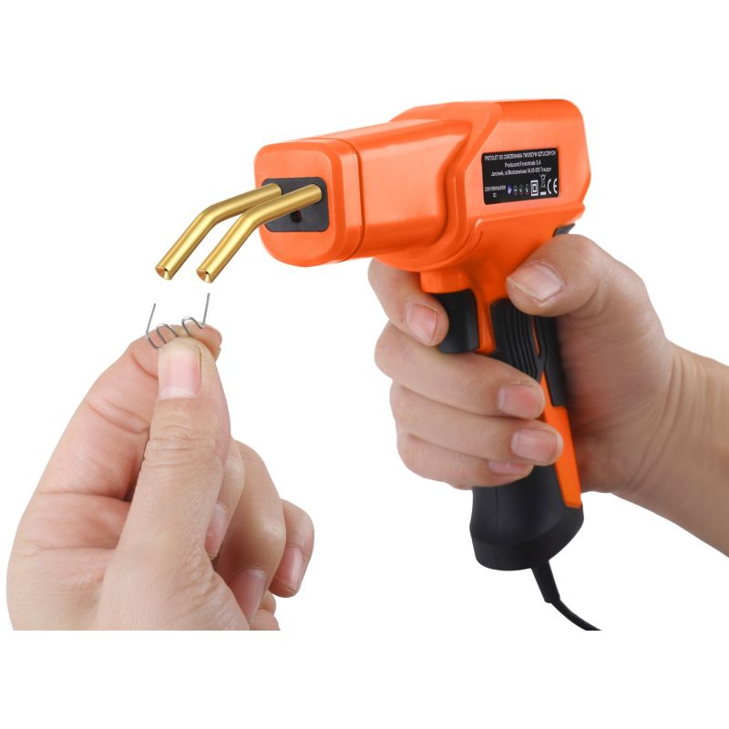 Spawarka do plastiku zgrzewarka lutownica 85W do tworzywa + akcesoria zszywki KD11295