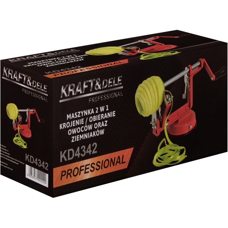 Maszyna 2 w 1 - obieranie/krojenie KD4342
