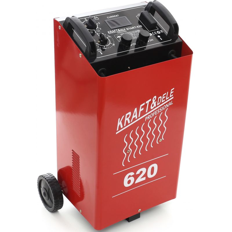 Prostownik z rozruchem LCD 480A 12/24V KD1916